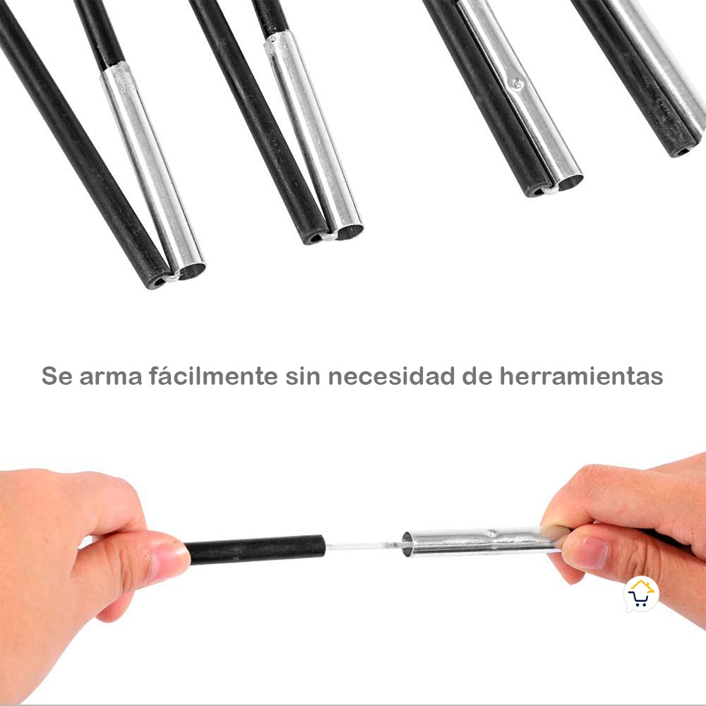 Miniatura 3 de Repuesto Varillas Carpa 4 Persona MJ-060